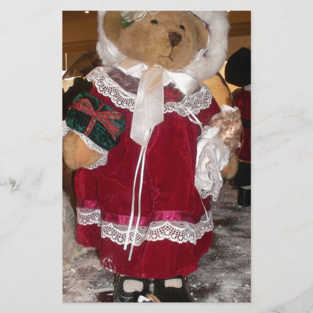 Beautiful Christmas with Love Have a Nice Day and  Stationery (Front)