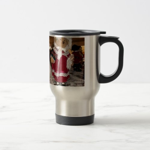 Beautiful Christmas with Love Have a Nice Day and  Travel Mug