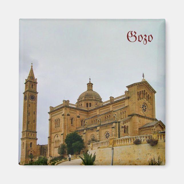 Beautiful church in Gozo island, Malta Magnet (Front)