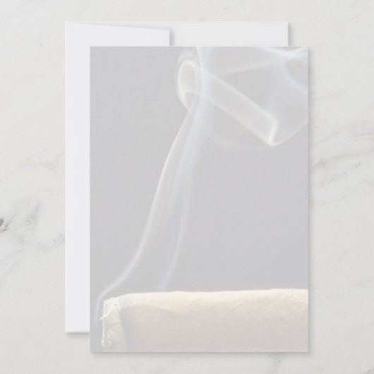 Beautiful Cigar with smoke (Back)