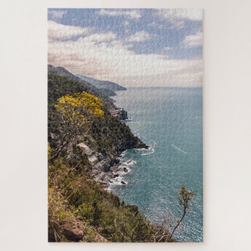Beautiful Cinque Terre coast Liguria Italy Jigsaw Puzzle