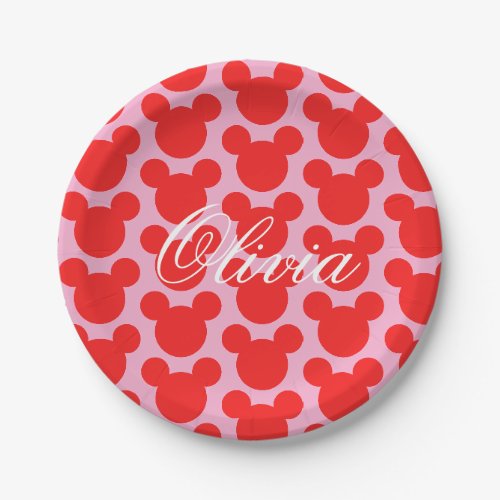 Beautiful circles paper plates