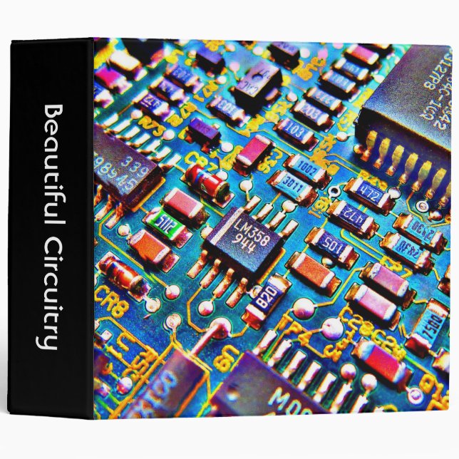 Beautiful Circuitry (2in) Binder (Front/Spine)