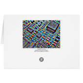 Beautiful Circuitry (Bordered) Cards (Back Horizontal)
