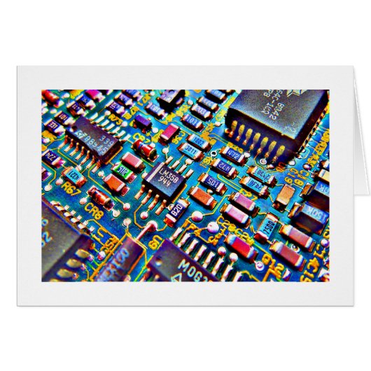 Beautiful Circuitry (Bordered) Cards (Front Horizontal)