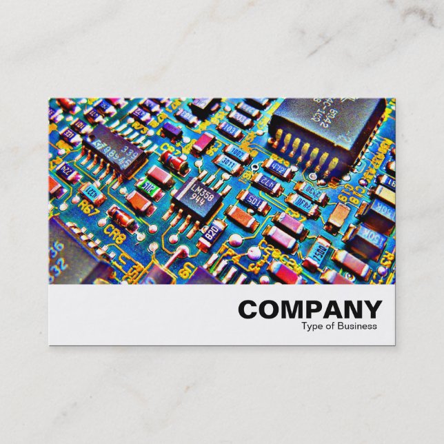 Beautiful Circuitry Business Card (Front)