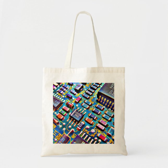 Beautiful Circuitry Tote Bag (Front)