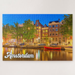 Beautiful City Of Amsterdam, Netherlands Jigsaw Puzzle