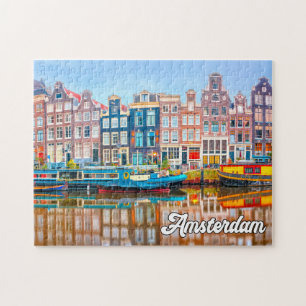 Beautiful City Of Amsterdam, Netherlands Jigsaw Puzzle