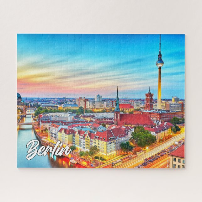 Beautiful City Of Berlin, Germany Jigsaw Puzzle (Horizontal)