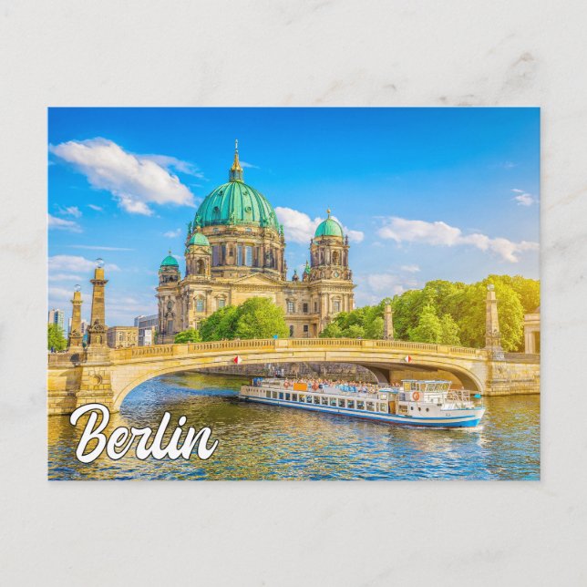 Beautiful City Of Berlin, Germany Postcard (Front)