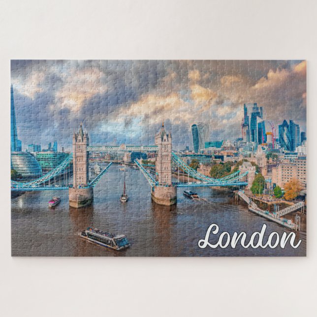 Beautiful City Of London, England Jigsaw Puzzle (Horizontal)