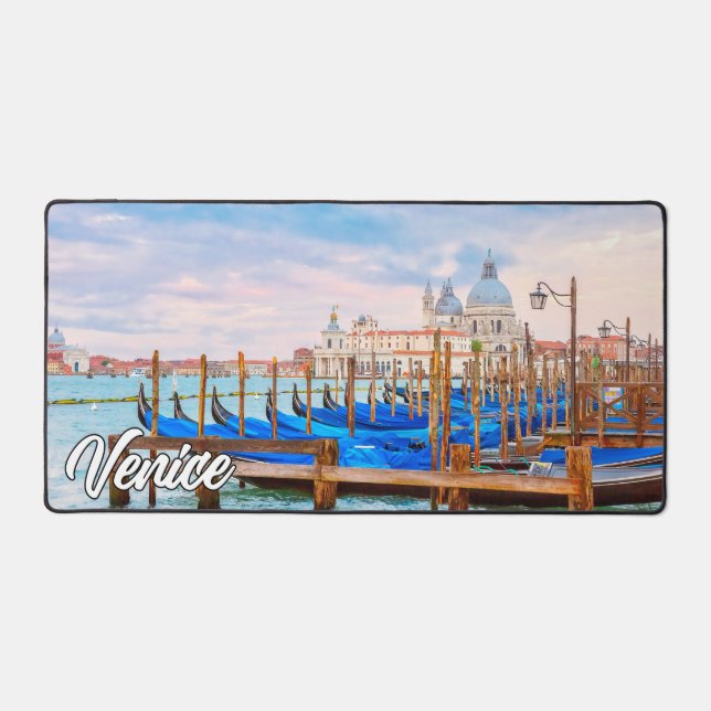 Beautiful City Of Venice, Italy Desk Mat (Front)