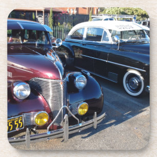 Beautiful Classic Cars at the Car Show Coaster