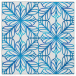 Beautiful &amp; classic indigo blue and white pattern fabric