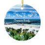 Beautiful Clearwater Beach, Florida Ceramic Ornament