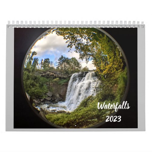 Beautiful Cleveland Waterfalls Calendar