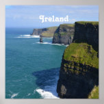 Beautiful Cliffs of Moher Poster