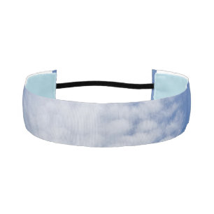 Beautiful cloud athletic headband
