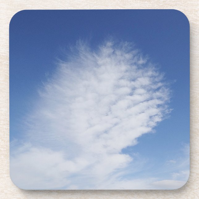 Beautiful cloud beverage coaster (Front)