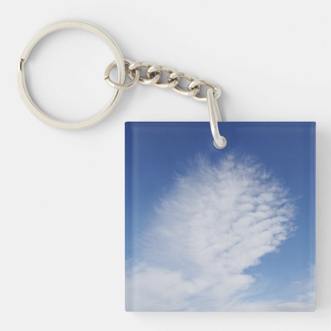 Beautiful cloud keychain (Front)