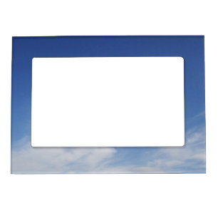 Beautiful clouds magnetic frame