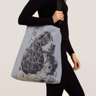  beautiful cocker spaniel crossbody bag