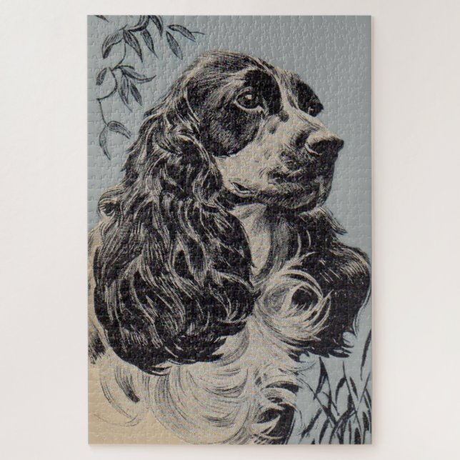 beautiful cocker spaniel jigsaw puzzle (Vertical)