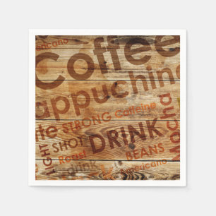 Beautiful Coffee Kitchen Drink Paper Napkins