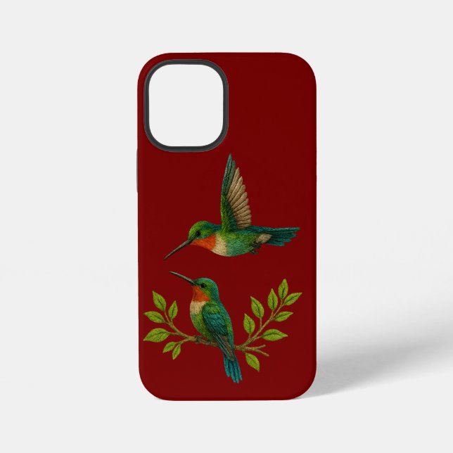 Beautiful colibris iPhone case (Back)