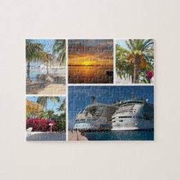 Beautiful Collage, Caribbean Jigsaw Puzzle