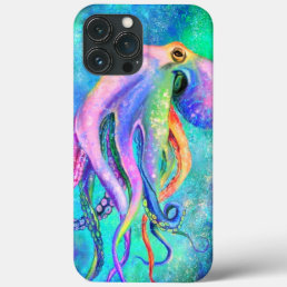 Beautiful Color Octopus iPhone Case