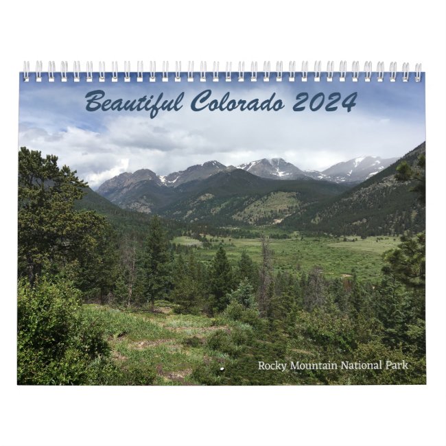 Beautiful Colorado 2024 Calendar