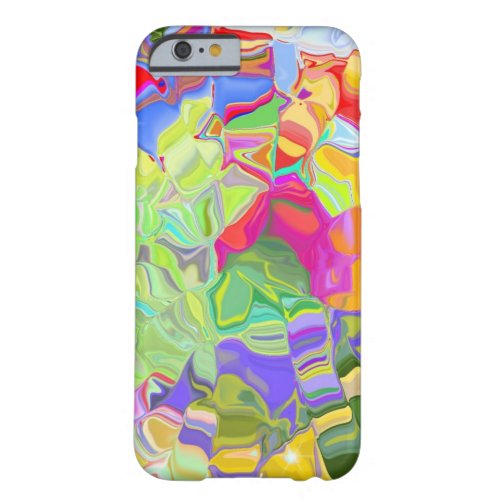 Beautiful Colorful Abstract Art Ice Cubes Gifts Barely There iPhone 6 Case