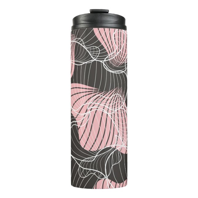Beautiful colorful abstract seamless pattern. Back Thermal Tumbler (Front)