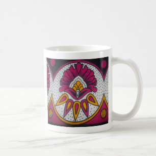 Beautiful Colorful African Fabric Motif Art Print Coffee Mug