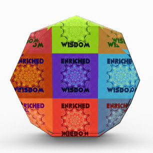 Beautiful Colorful amazing Enriched Wisdom Pop Award