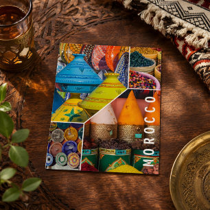 Beautiful Colorful Beauty Of Marrakech Postcard