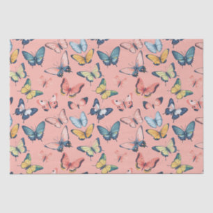 Beautiful Colorful Butterfly Print Tissue Paper