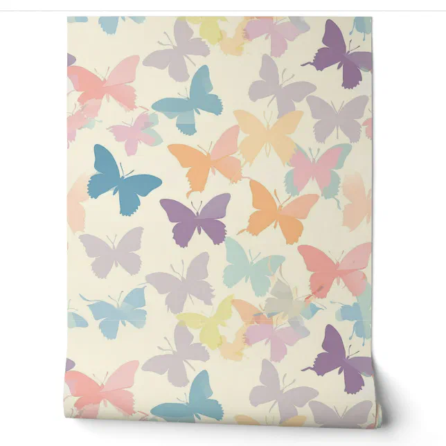 Spring Butterly Color Beautiful Colorful Butterfly Spring Colors Wallpaper | Zazzle