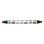 Beautiful Colorful Custom Owl Black Ink Pen at Zazzle