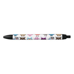 Beautiful Colorful Custom Owl Black Ink Pen