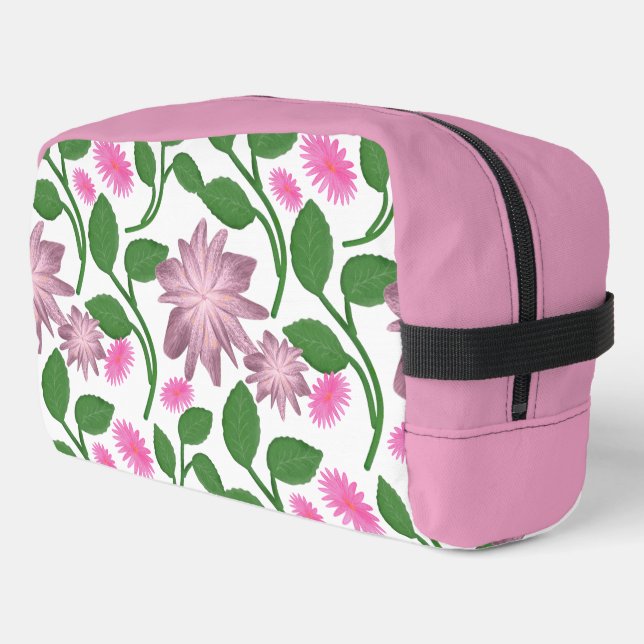 Beautiful Colorful floral pattern  Dopp Kit (Left Corner)