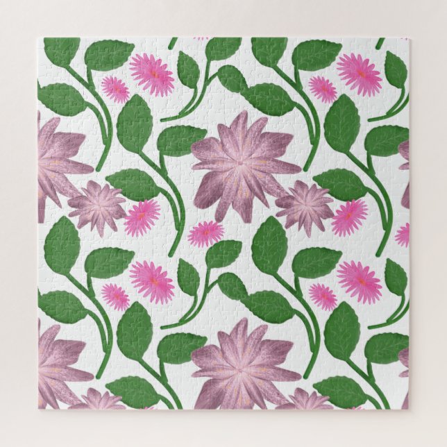 Beautiful Colorful floral pattern  Jigsaw Puzzle (Vertical)