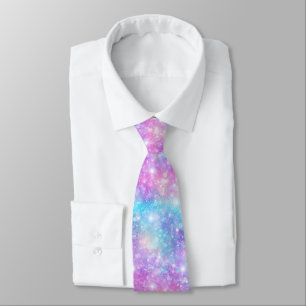 Beautiful Colorful Glittery Background Neck Tie