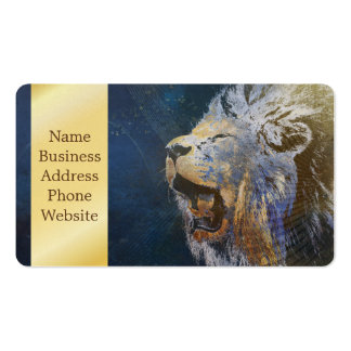 Lion Head Business Cards & Templates | Zazzle