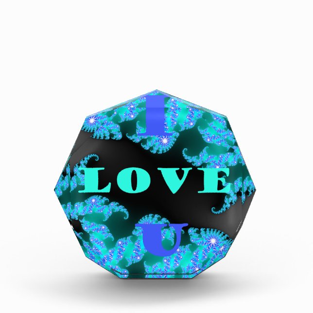 Beautiful colorful Love universe vector design art Award (Front)