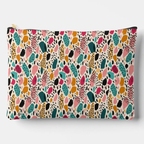 Beautiful Colorful Modern Animal Print Accessory Pouch