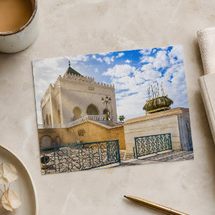 Beautiful Colorful Rabat Architecture Postcard