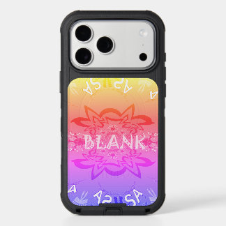 Beautiful Colorful Shade of Pink Floral Art design iPhone 17 Pro Max Case
